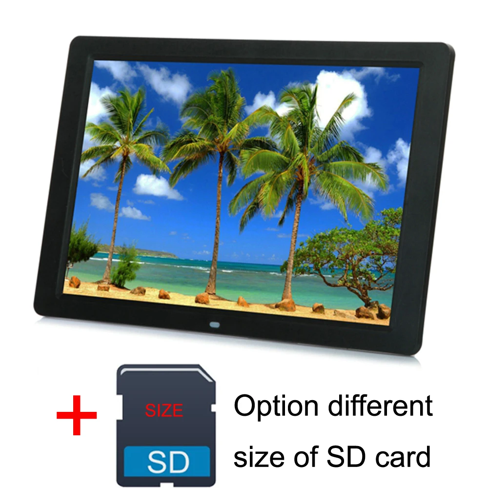 15 Inch LCD Screen LED Backlight HD 1280 800 font b Digital b font Photo Frame