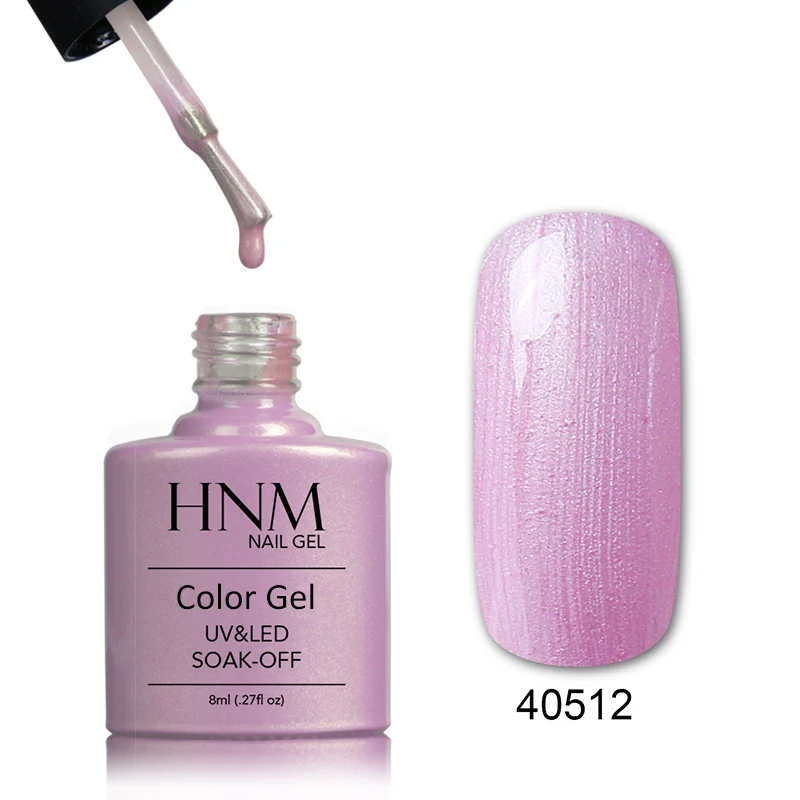 HNM 8 мл УФ-гель для ногтей DIY впитывающий Гибридный лак Полуперманентная краска Лаковая Печать Эмаль для ногтей искусство 79 цветов - Цвет: 40512
