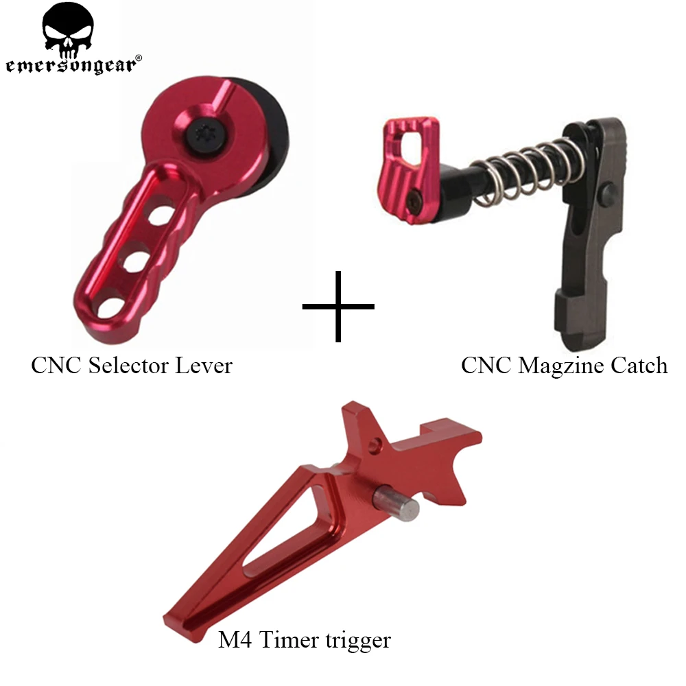 EMERSONGEAR CNC Airsoft Machined Selector Magazine Release Catch for M4