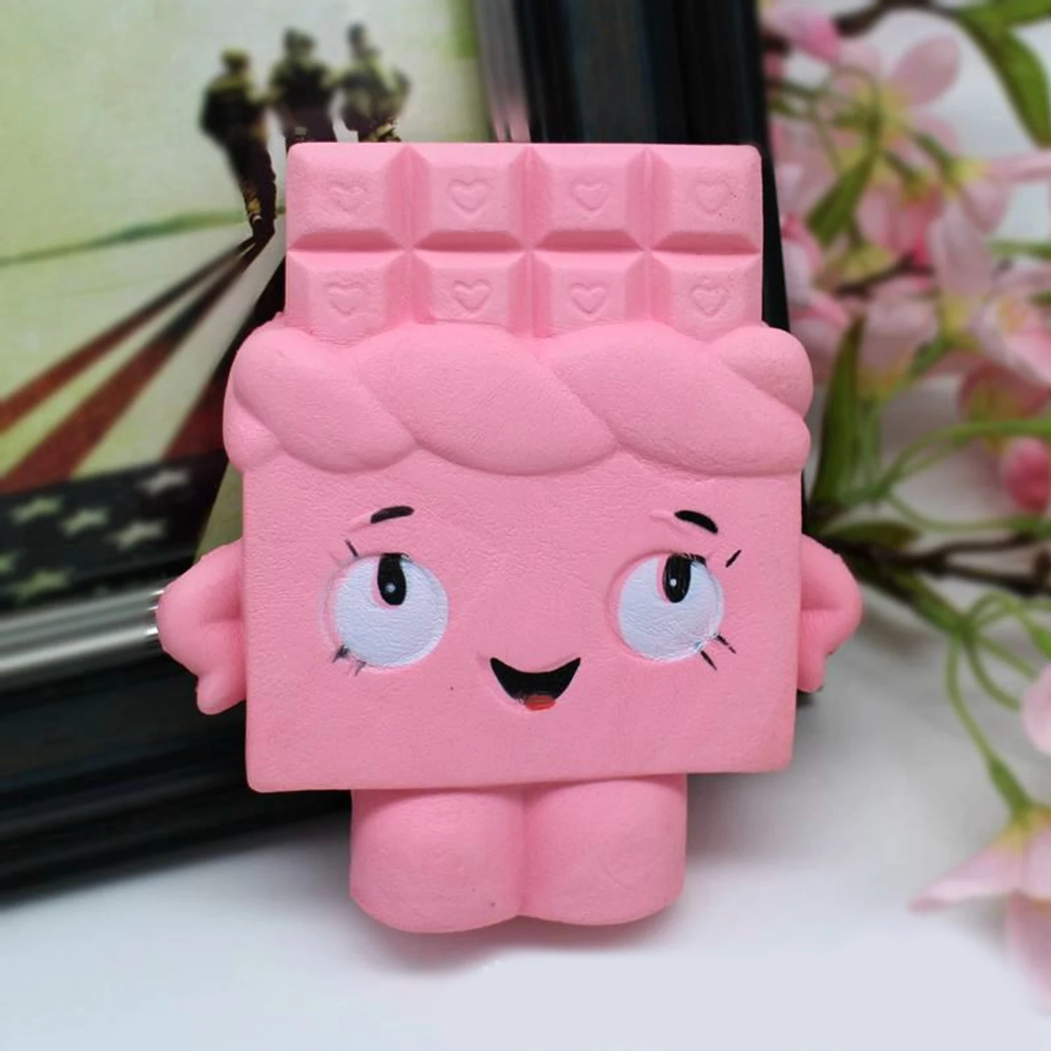 Besegad 13 см милый Kawaii мягкий шоколадный мальчик игрушки медленно поднимающийся для