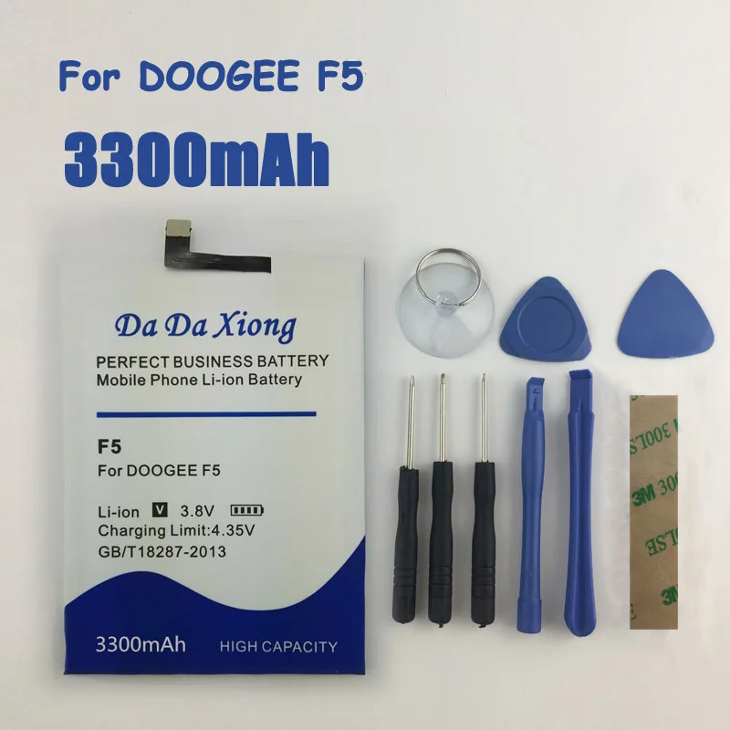 

For DOOGEE F5 Battery 3500mAh New High quality Batterie Bateria Accumulator