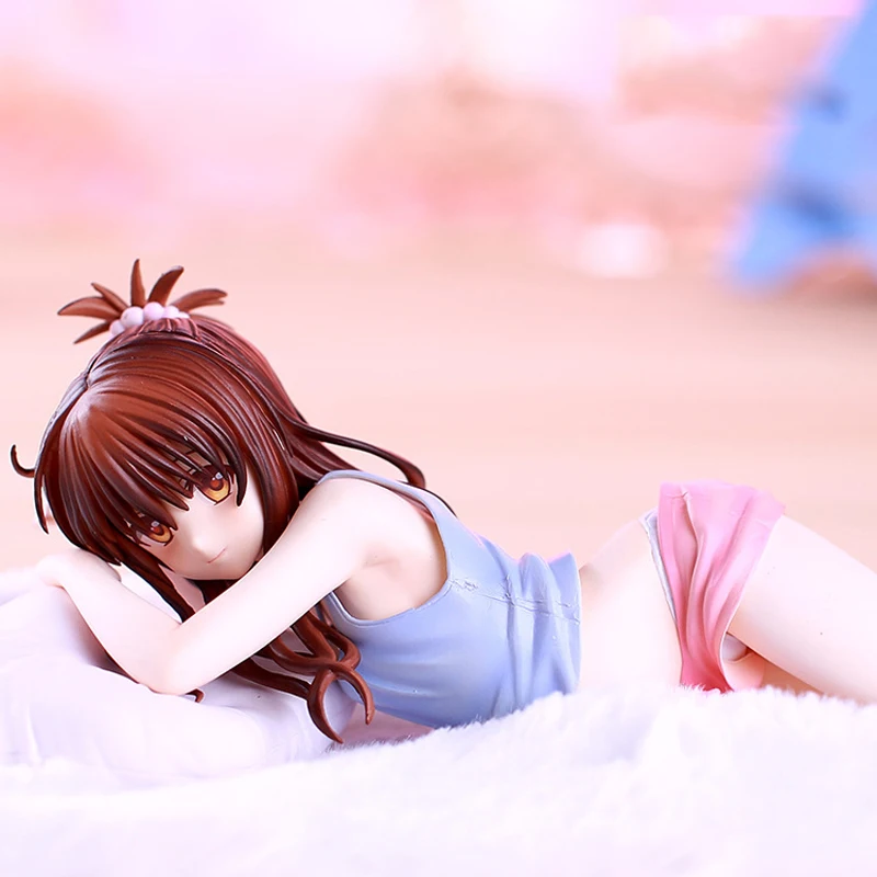 PVC 23cm Darkness Yuuki Mikan Sexy To LOVE-Ru Anime Hobbies Action Toy Figures Toys For Children Christmas PVC 23cm Darkness Yuuki Mikan Sexy To LOVE-Ru Anime Hobbies Action Toy Figures Toys For Children Christmas