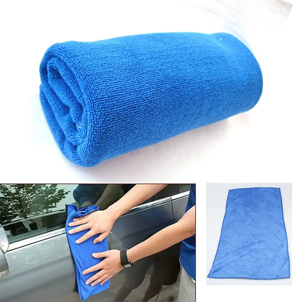 2Pcs Microfiber Towel 30X70cm Super Thick Car Wash Towel 2Pcs Microfiber Towel 30X70cm Super Thick Car Wash Towel