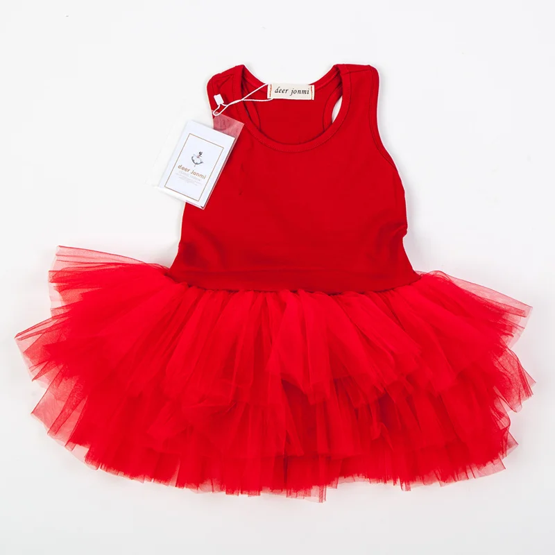 

summer kids clothes baby girls Ballet dance Tutu dress children costumes vest sleeveless ball gown party princess dresses