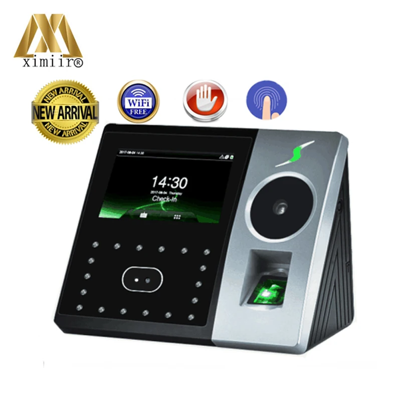 

New WIFI ZK PFACE202 multi-biometric palm time attendance face fingerprint access controller machine Time clock time record