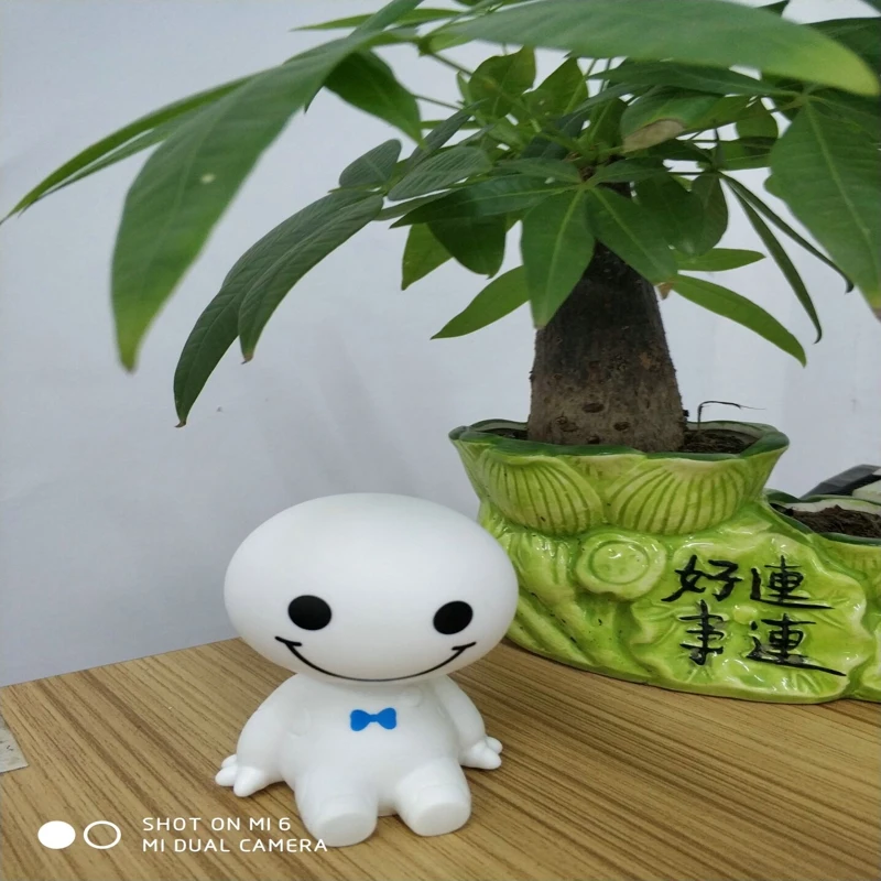 Мультяшный пластиковый робот Baymax Тряска головой фигурка автомобиля украшения