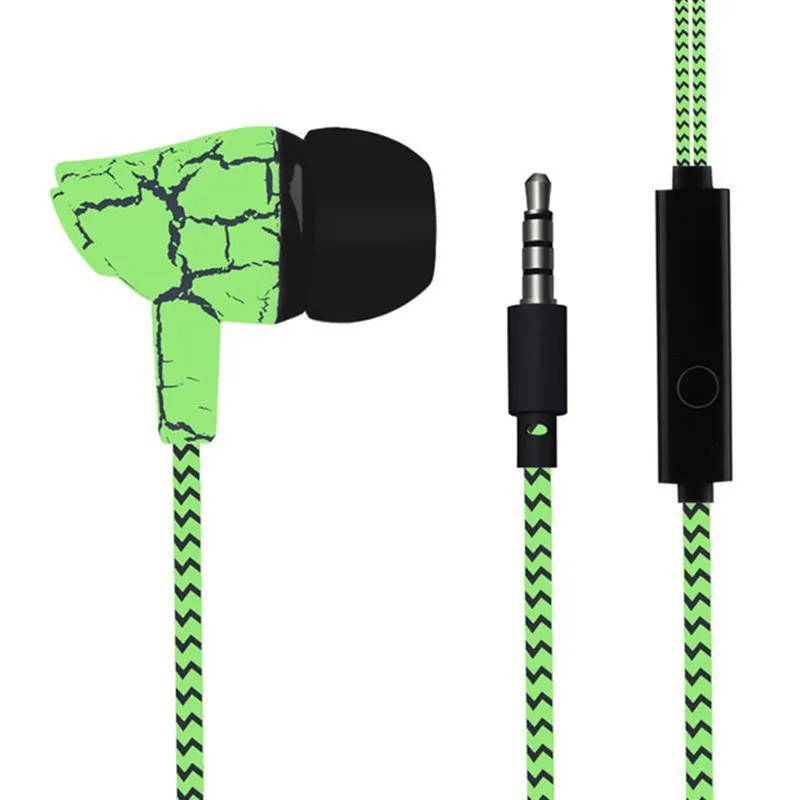 Excelvan 3,5 мм проводной наушники супер бас спортивные наушники трещины Внутриканальные наушники с микрофоном для телефона ПК видеоигры ноутбук