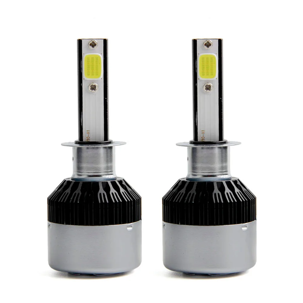 H1 72W 8000LM LED Headlight Conversion Kit Car Beam Bulb Driving Lamp 6500K (9)