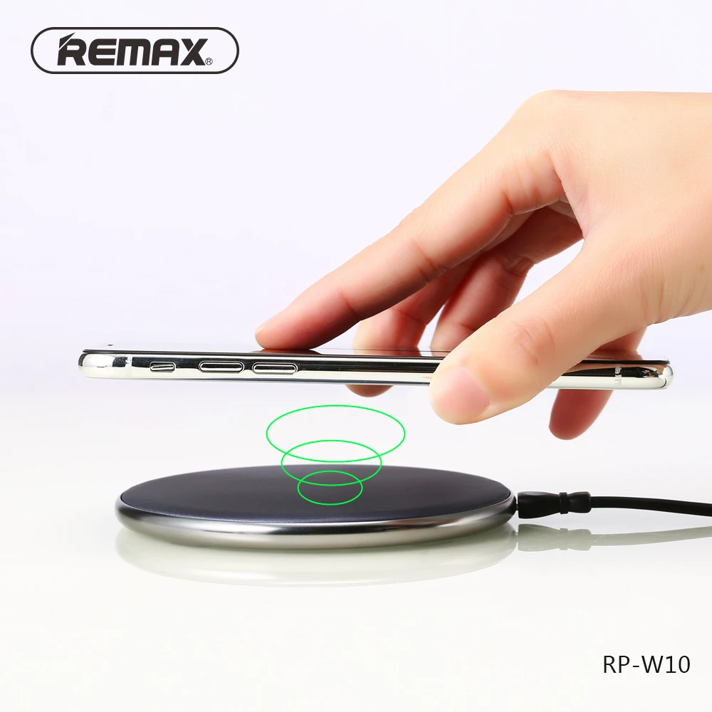 

Remax QI Wireless Charger 5w Anti-drop & Durable fast Charging Pad Usb charge for Samsung S6/S7 Edge S8 S9 plus iphone X 8 plus