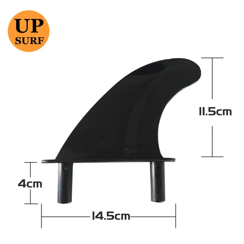 

FCS Soft Fin Black SUP Board Fins Surfing FCS Fins Quad Fin