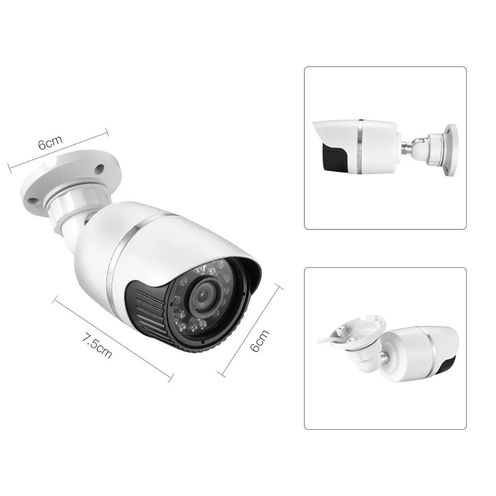 Gadinan 48 В PoE IP камера H.265 1080P 25fps 2.0MP SONY IMX307 CCTV наружная Пуля безопасности ONVIF IP66 DC12V/48 V
