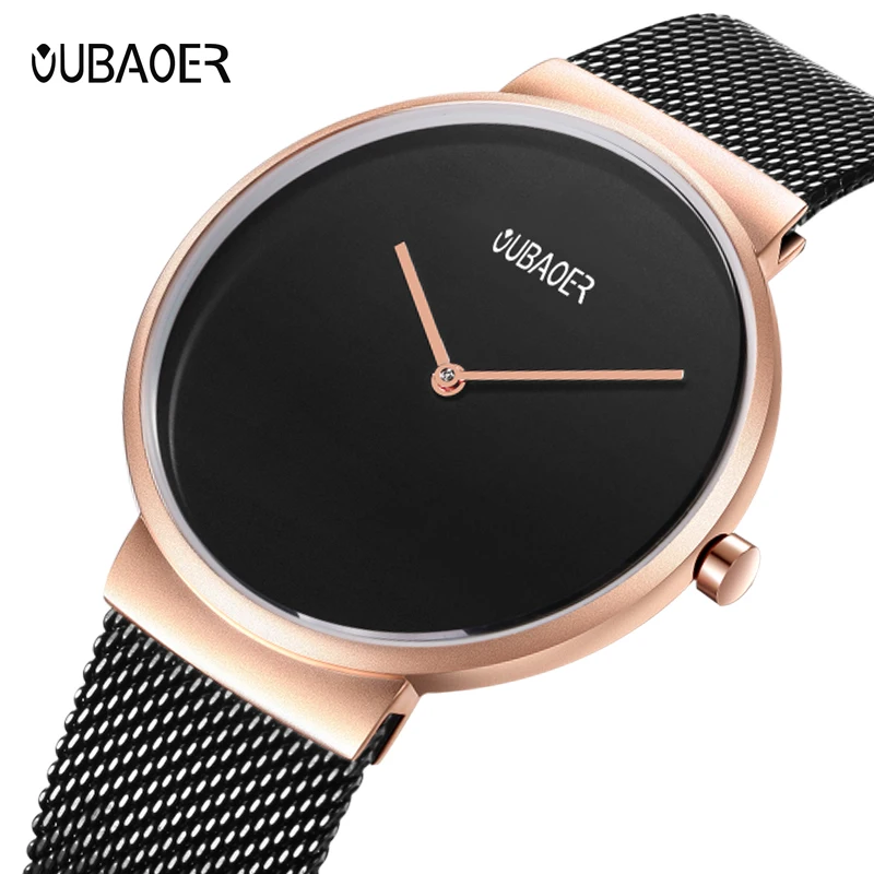 

OUBAOER Original Watch Men Sport Quartz Men Watches Wrist Women Watch Relogio Time Hour Clock Reloj Hombre Mens Watches