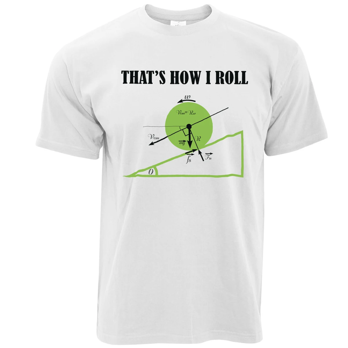 Fashion T Shirts Slim Fit Gift O-Neck Short-Sleeve Mens That'S How I Roll Sarcasm Joke Humor Present Christ | Мужская одежда