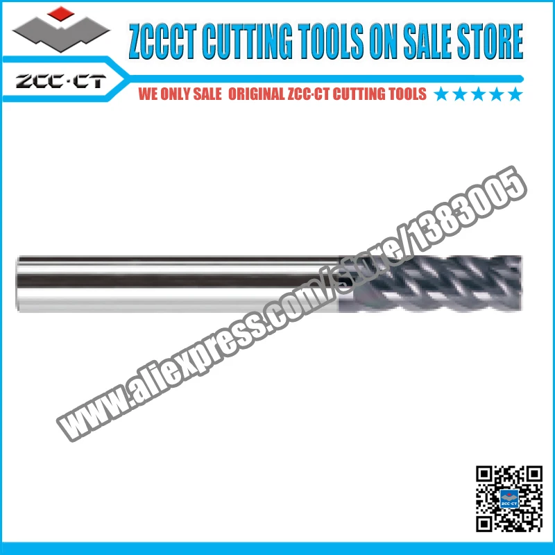 

1pc HM-4E-D20.0 ZCC.CT HM HMX carbide high hardness end mills for hard metal cutting