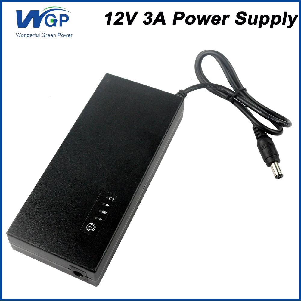 Hottest model uninterrupted 12V 3A power supply unit 12