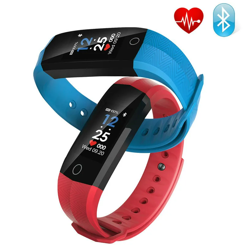 

2018 NEW Smart watch Sports bracelet CD02 heart rate Health Monitor pedometer waterproof smartwatch for IOS Android relogio
