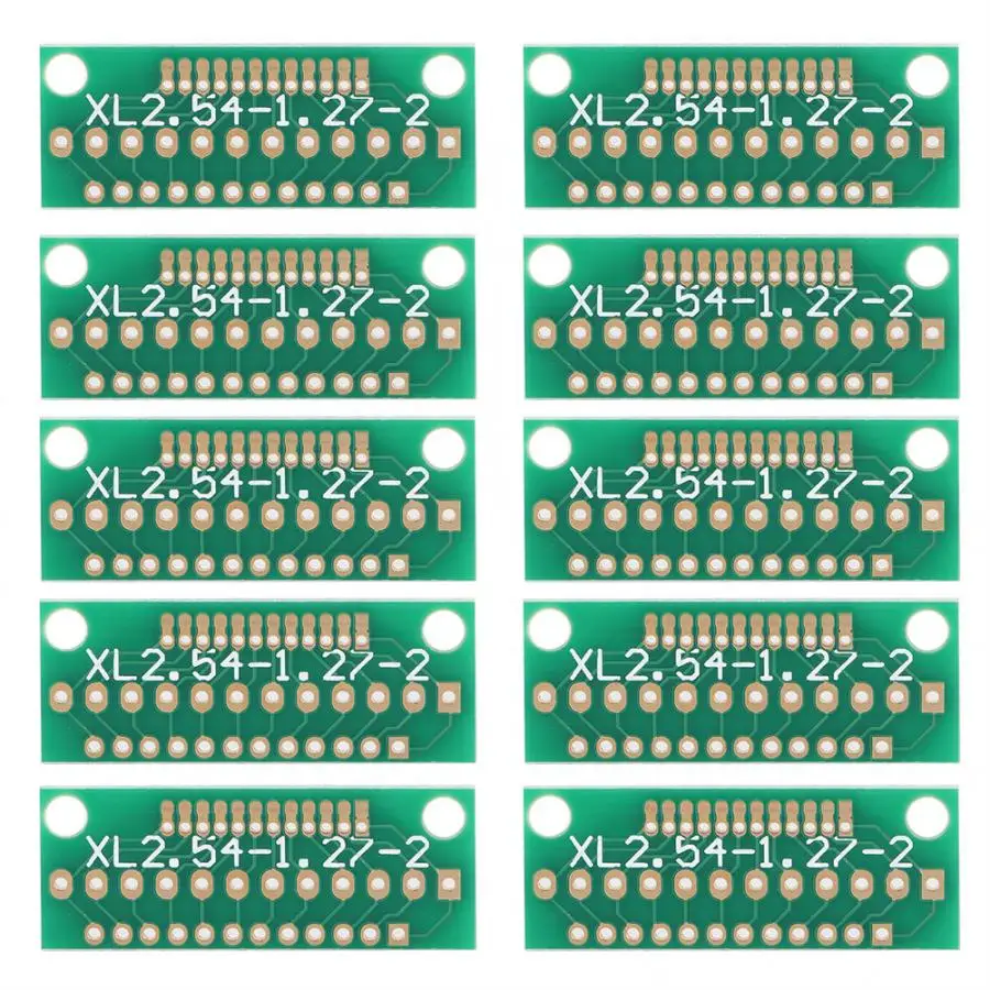 10 шт. 1,27 мм 2,0 мм 2,54 мм 12 Pin 3 ряда 36 отверстий плата адаптера для беспроводных модулей