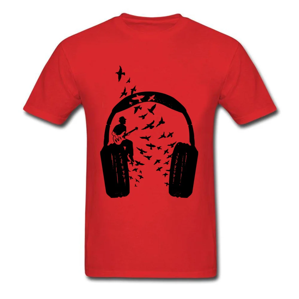 Headphone - Bass guitar_red