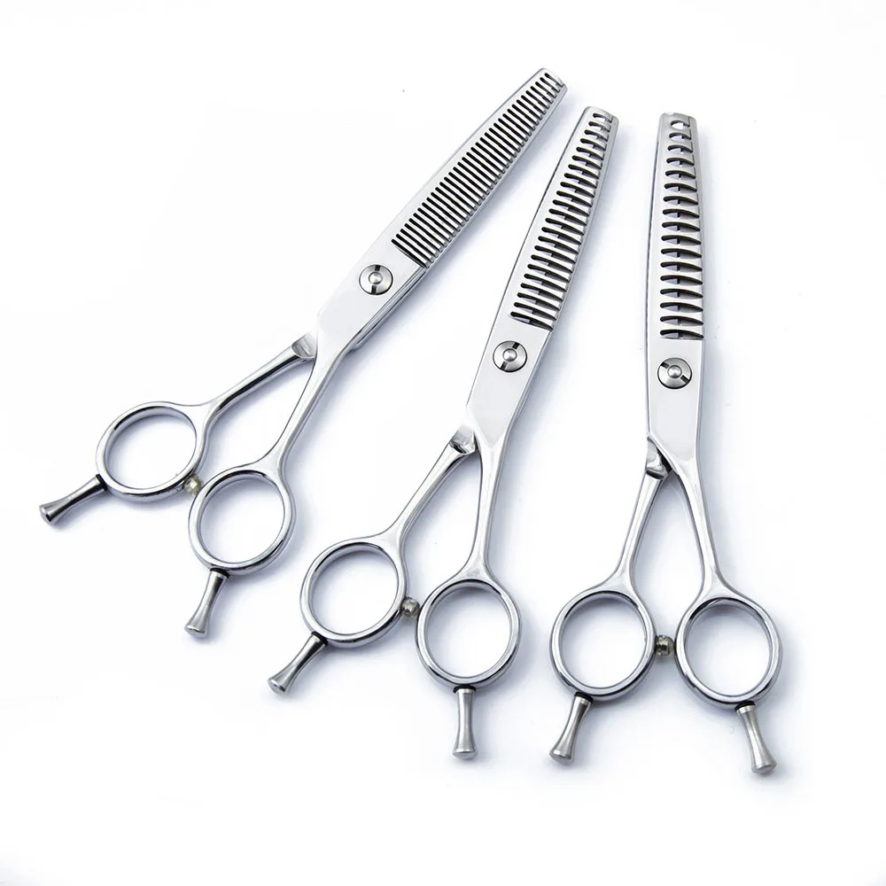 6&quot hairdresser Professional 17 teeth 23 35 Hair Scissors Salon Thinning Hairdressing Shears Regular Styling Tools | Красота и