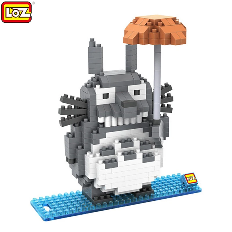 

LOZ My Neighbor Totoro Small Building Blocks Toys DIY Plastic Assembled Educational Toys Totoro Doll For Children Gift
