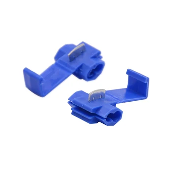 

100 scotchlock quick splice electrical wire connectors 14-18 gauge connect wires 802P3