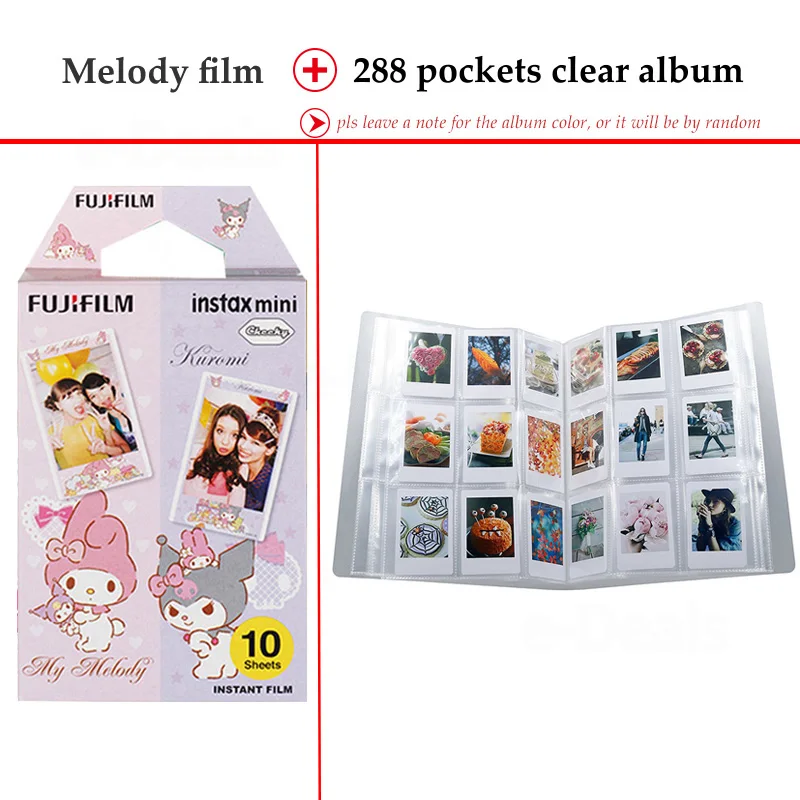 Fujifilm Instax Mini Film Melody 10 листов fr 9 8 + 7s 70 90 25 мгновенный Polariod камера смартфон принтер SP 2
