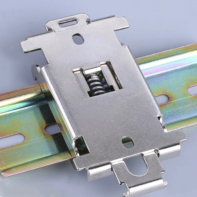 

Single Phase SSR 40DA 25DA AA DD 35MM DIN rail fixed Solid State Relay clip clamp R99-12 Solid State Relays mounting bracket