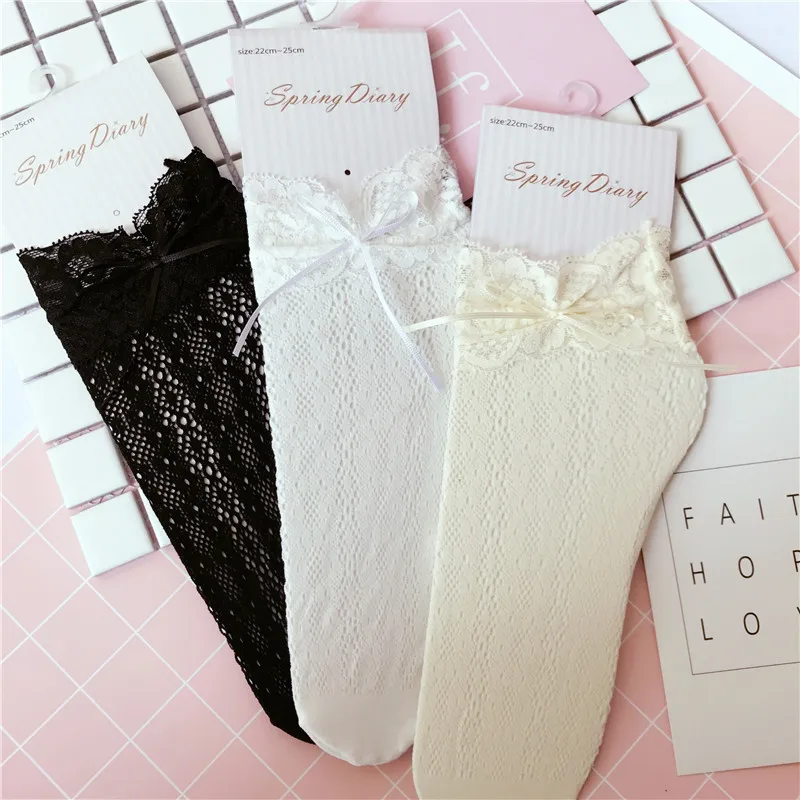 

New Arrive Women Girls Lace Ruffle Frilly Ankle Socks with Bowknot Hollow Harajuku Lovely Cute Vintage Retro Froral Lady Wedding