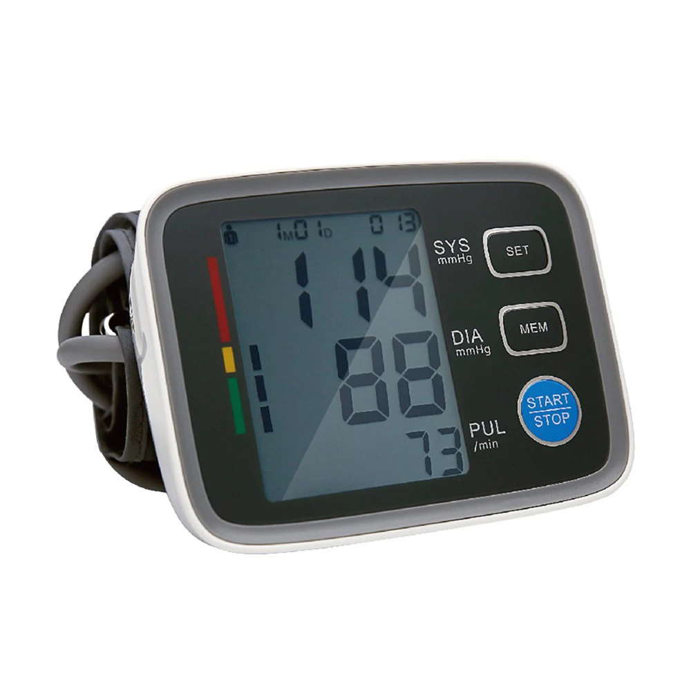 

Cuff 22-32cm/22-48cm Digital Blood Pressure Monitor Upper Arm USB Chargeable Heart Monitor Sphygmomanometer Medical Equipment