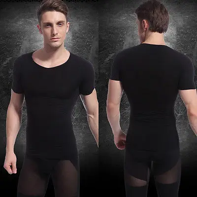 Men Top Slimming Tummy BodyShaper Vest Waist Belly