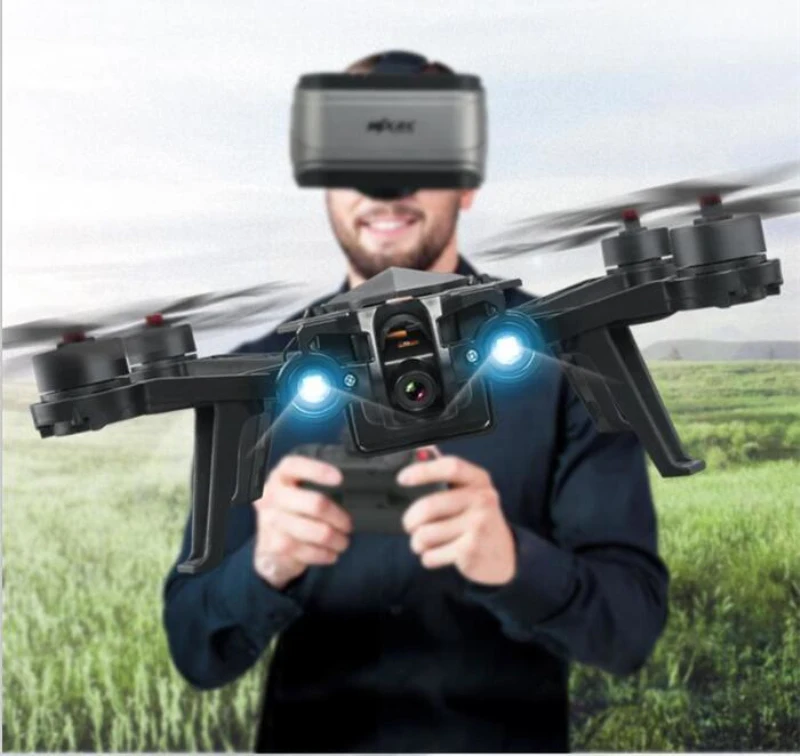 Профессиональный радиоуправляемый Дрон с Wi Fi fpv B6 BUG 6 2 4G 4CH бесщеточный 5 8G FPV