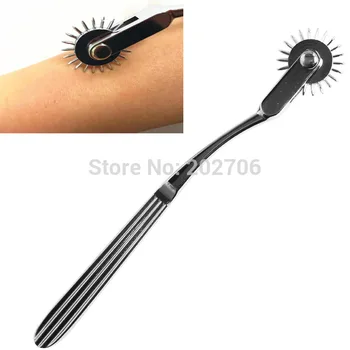 

Wartenberg Pin Wheel Reflex Hammer Deluxe Medical diagnostic Hammer 5pcs/lot!