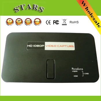 

1080P HD Video Game Capture Card HDMI/AV/Ypbpr TV Video Recorder With Remote Control Support Mic USB Disk for XBox PS3