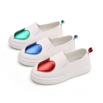

New 2018 Kids Baby Girls Children Sports Sneakers Slip-on Shoes For Girl Breathable 1 2 3 4 5 6 7 8 9 12 Years Casual Shoes 2