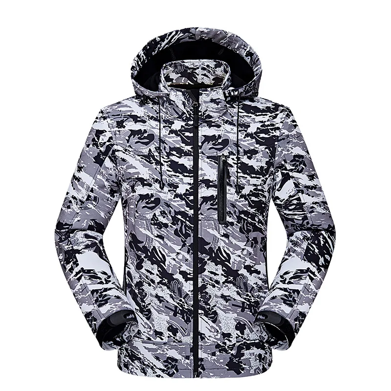 Hot Sale 2018 Camouflage Men Jacket High Quality Spring Autumn Casual Soft Shell Men Jackets Hooded Zipper Sportwear Size L-5XL (4)
