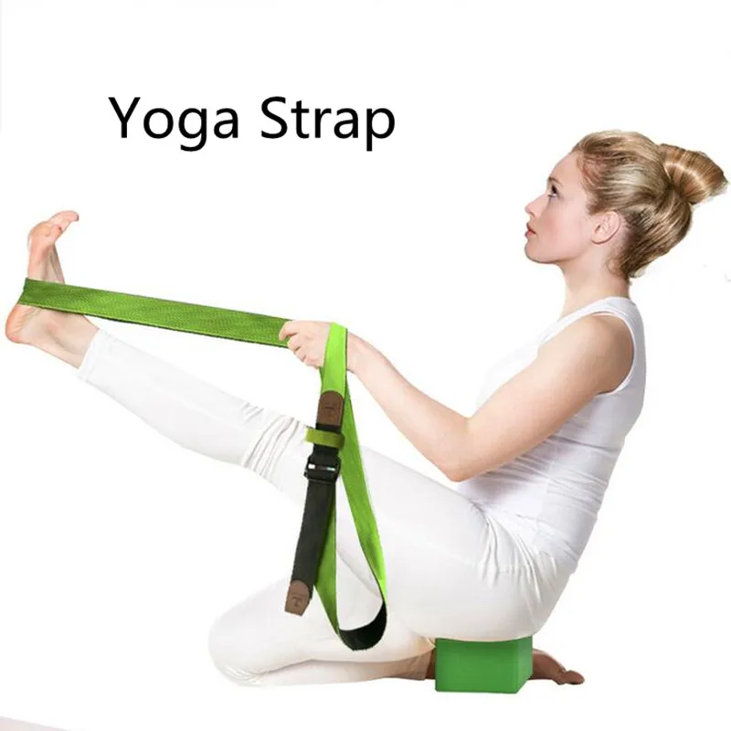 Yoga Strap 300*3.8 CM Light Portable Sports Train Fitness Gym Crossfit