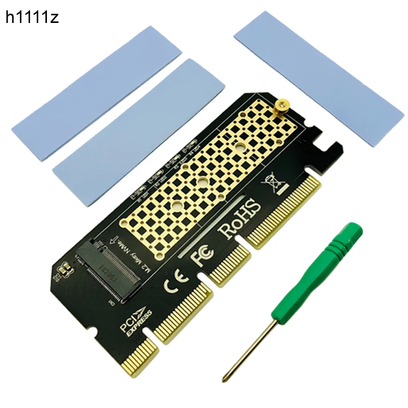 Адаптер PCIE к M2 PCI Express E 3 0 X4 X8 X16 M.2 NGFF M Соединитель в форме ключа Nvme радиатор SSD