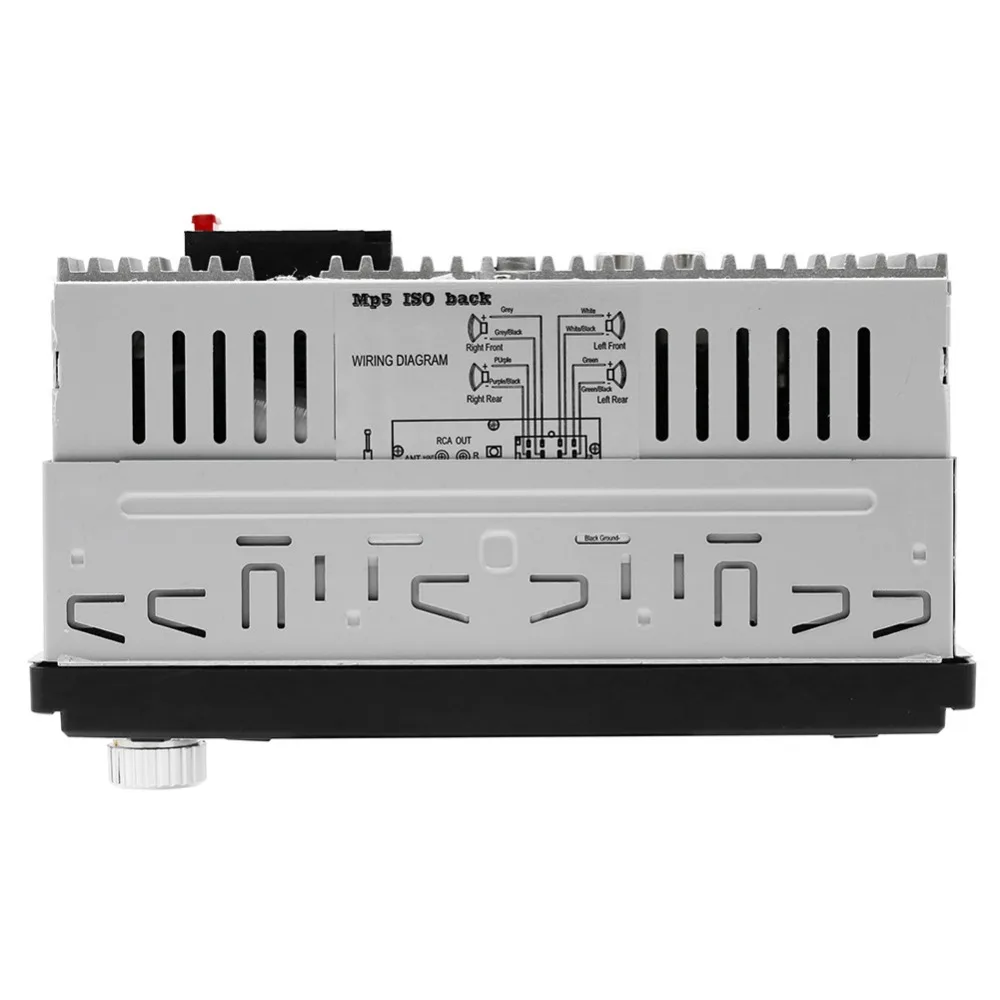 Автомагнитола 1Din MP5 мультимедийный плеер с поддержкой Bluetooth громкой связи FM/AUX/UDisk