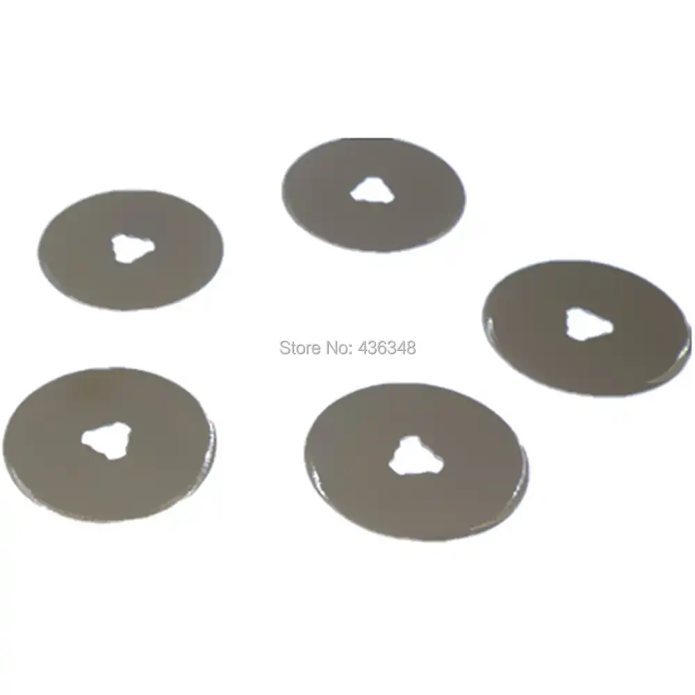 5pcs 28mm Rotary Cutter Blades Rotary Quilters Sewing Fabric