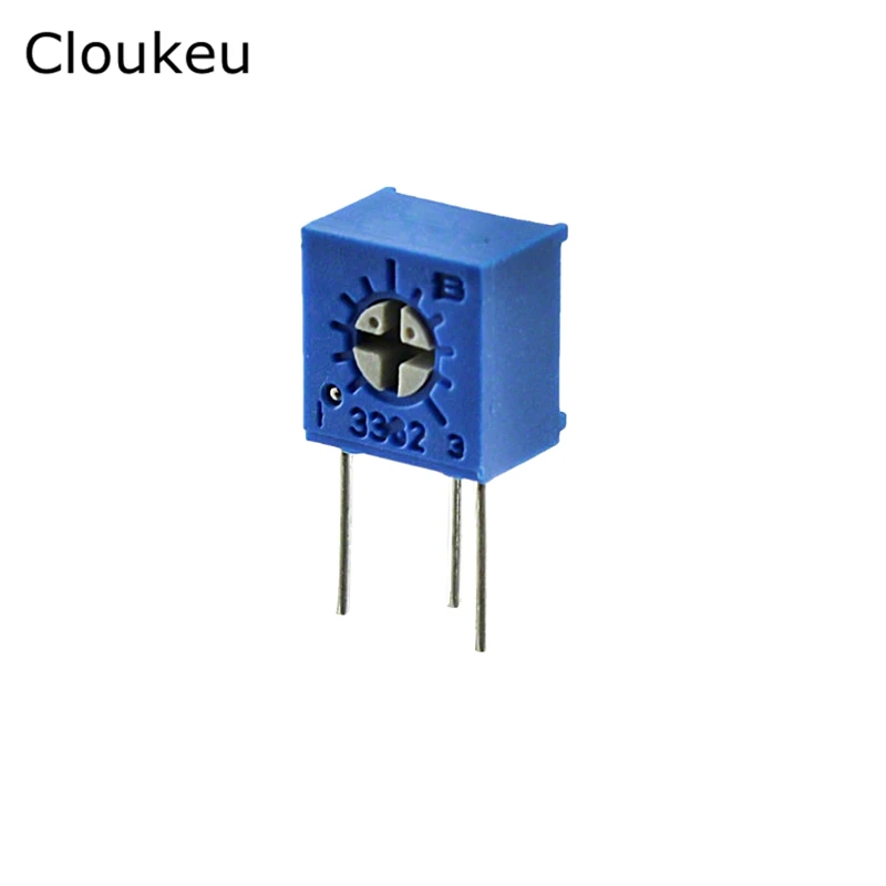 5Pcs 3362W потенциометр с точной регулировкой 3362 2K W202 10K W103|potentiometer 3362|potentiometer 2kpotentiometer