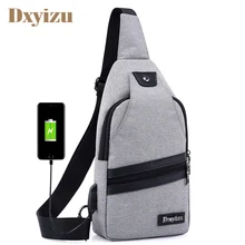 Crutch Bags And Get Free Shipping On Aliexpress Men Usb Messenger Bags Nylon Crossbody Male Daily Crutch Single Strap Shoulder For Phone