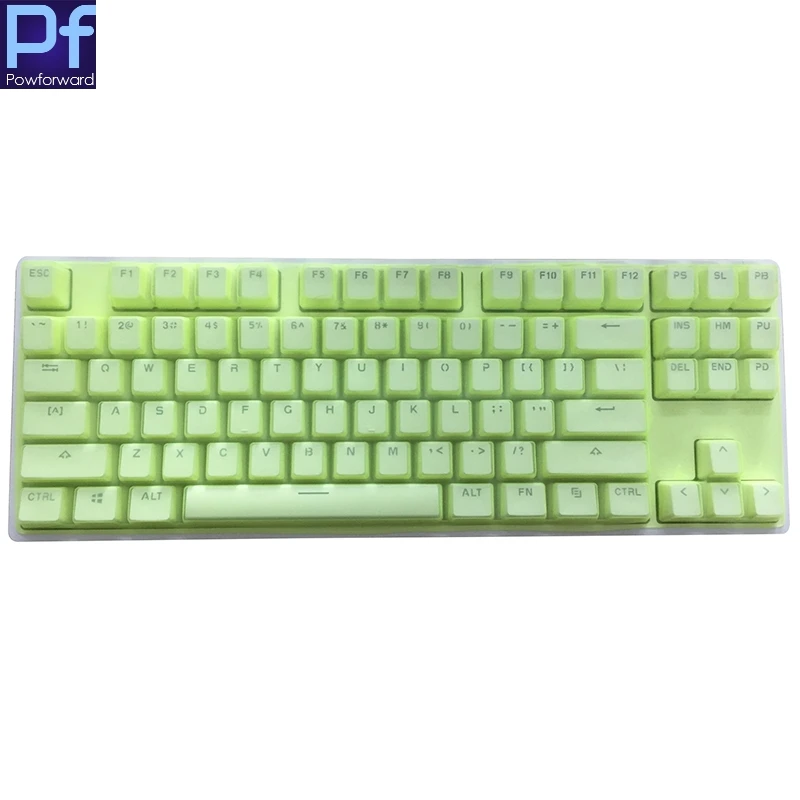 

For Xiaomi Keyboard Yuemi MK01 87 Keys Desktop PC keyboard covers Silicone dustproof clear Keyboard Cover Protector Skin