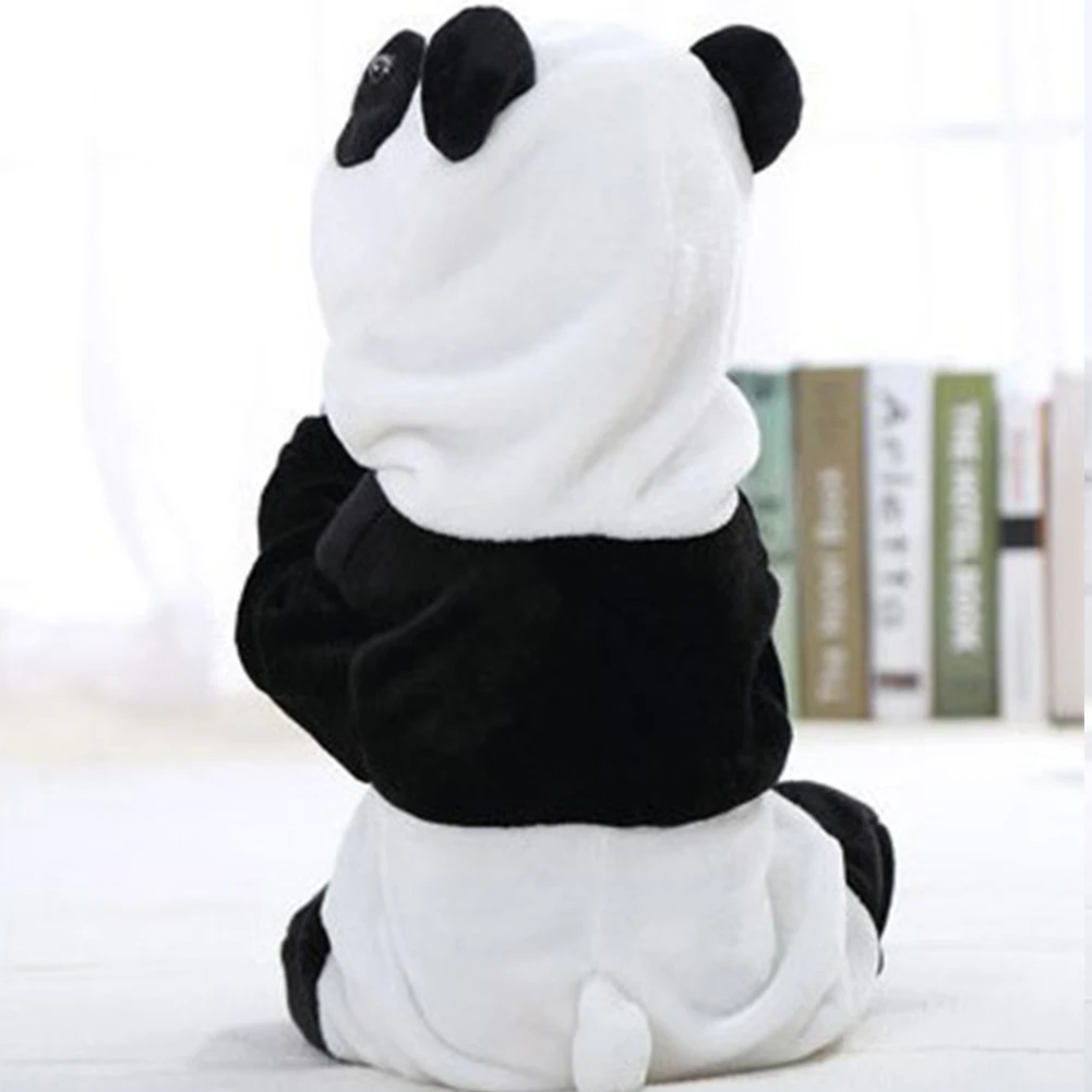 Fashion baby animal costume panda climbing pajamas romper jumpsuit overall