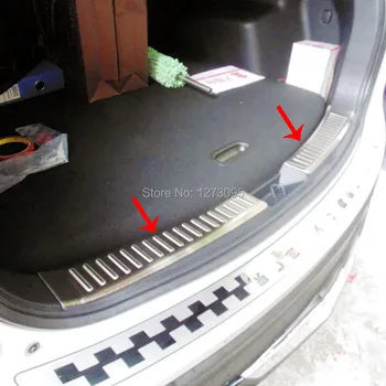 

For 2015 Mazda CX-5 CX 5 CX5 Stainless Steel Interior Rear Bumper Protector Sill Trunk Trim Inner Scuff Plate Car Accessories