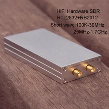 100 K-1,7 GHz SDR радиоприемник RTL2832-SDR Полнодиапазонный приемник Коротковолновая широкополосная приемная секция