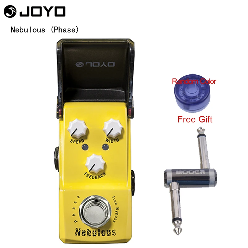 

Joyo Ironman Mini Series Effect Pedal JF-328 Nebulous Phase Pedal with Yellow color