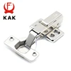 KAK Hinge Rustless Iron Hydraulic Hinge Iron Core Damper Buffer Cabinet Cupboard Door Hinges Soft Close Furniture Hardware ► Photo 1/6