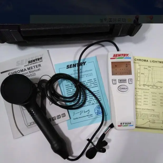 Chroma Light Meter SENTRY ST-520 temperature brightness LED lamps tester Color ST520 digital lux | Инструменты