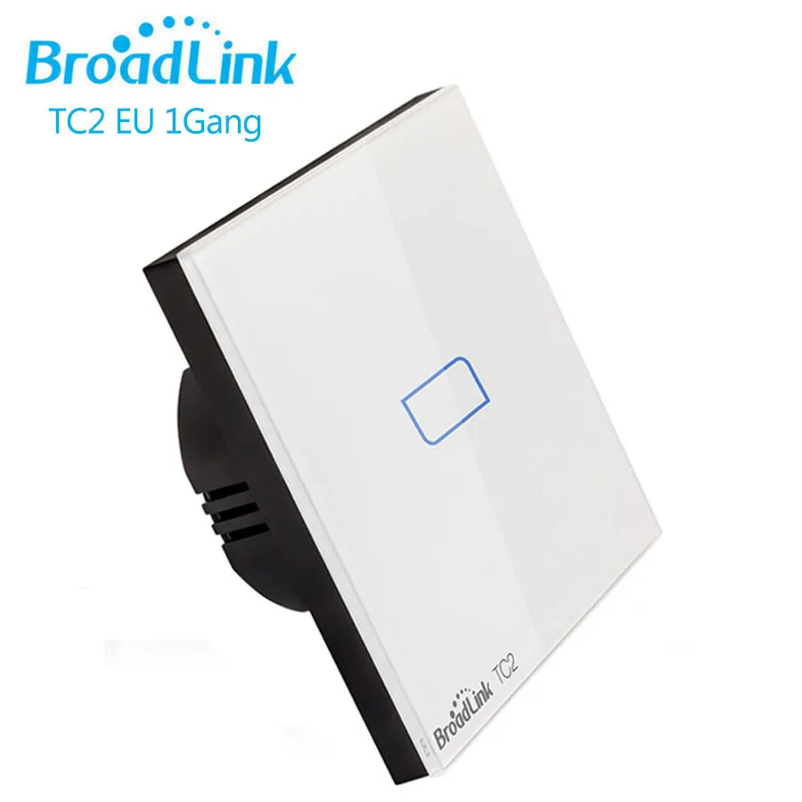 Broadlink TC2 RF настенный выключатель света стандарт ЕС 1 банда беспроводной Wi-Fi пульт