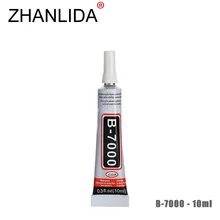 ZHANLIDA B7000 10ML Multipurpose Epoxy Adhesive Jewelry Rhinestones Fix Touch Screen Glass Glue B 7000